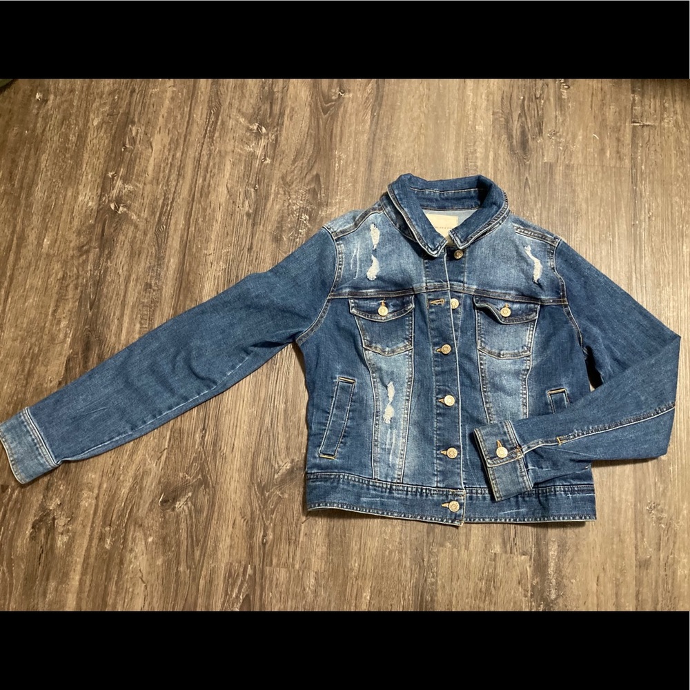 Cropped Denim Jacket